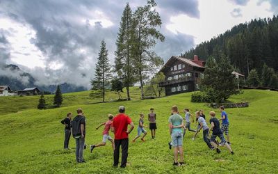 Sommercamp Mountains im Kleinwalsertal – first days